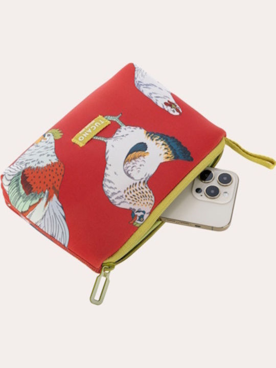 Tucano Toiletry Bag Chicken Red Bsczbc-psc-gln-o
