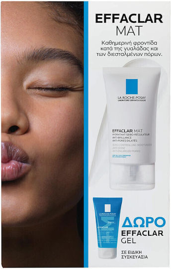 La Roche Posay Effaclar Mat Σετ Περιποίησης για Ενυδάτωση & Σύσφιξη 3τμχ