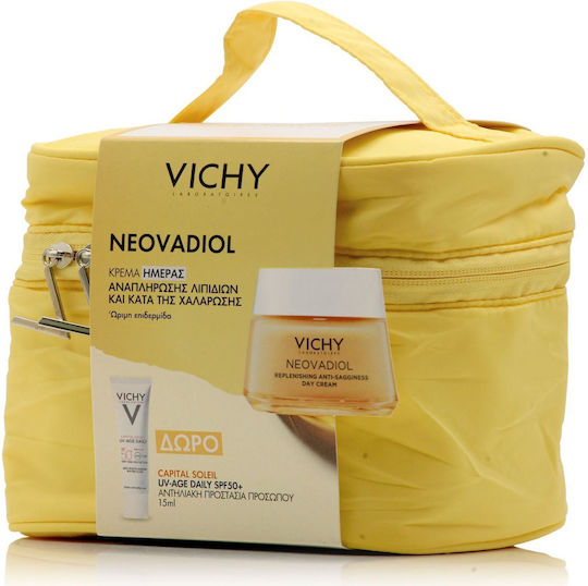 Vichy Neovadiol Lifting Комплект за грижа за кожата за Против стареене & Стягане на кожата 3бр