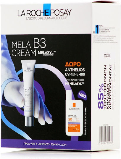 La Roche Posay Mela B3 Skin Care Set for Moisturizing, against Acne & Brightening 2pcs