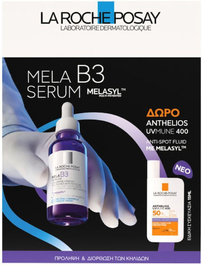 La Roche Posay Mela B3 Skin Care Set for Moisturizing, against Acne & Brightening 2pcs
