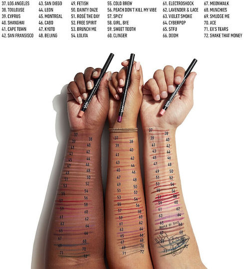 NYX Professional Makeup Suede Matte Lip Liner Lip Liner