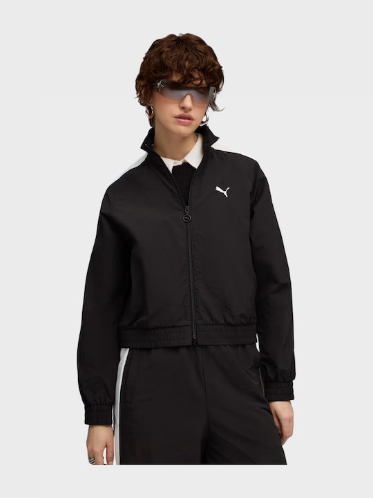 T7 Γυναικείο Track Jacket Μαύρο