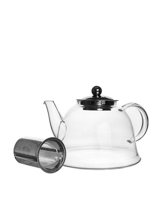 Orion Wasserkocher mit Filter Glas Transparent 1650ml
