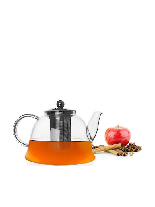 Orion Wasserkocher mit Filter Glas Transparent 1650ml