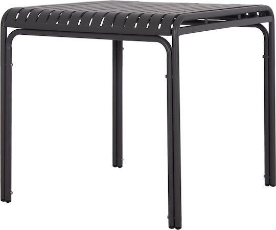 Rachel Sitting Room Outdoor Foldable Aluminum Table Gray 76x72x76cm