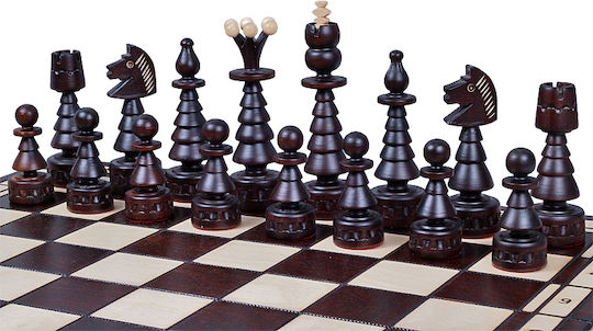 Chess Wood 60x60cm
