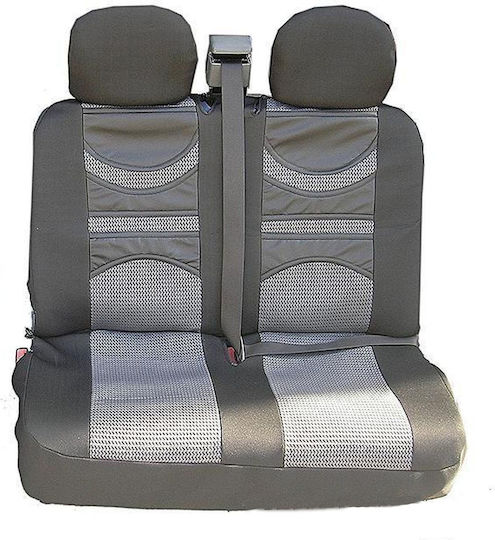 Upholstery Set Van Front Seats Lumbar Support Eco Leather Textile