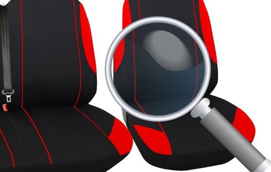 2+1 Set Universal Upholstery Van Microbus Front Seats Textile