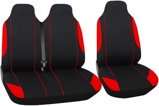 2+1 Set Universal Upholstery Van Microbus Front Seats Textile