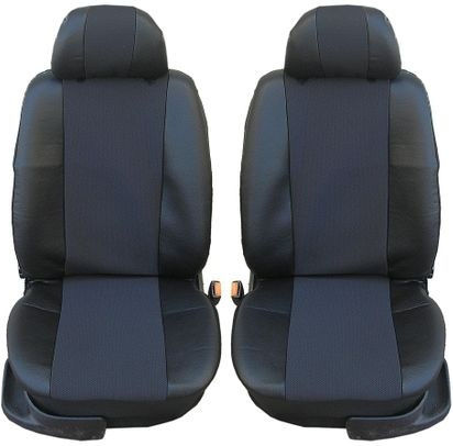 Universal Upholstery Suv Front Seats 2 Colors Leather + Textile