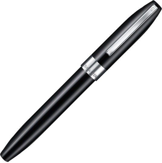 Sheaffer Πένα Γραφής Medium Μαύρη με Μαύρο Μελάνι