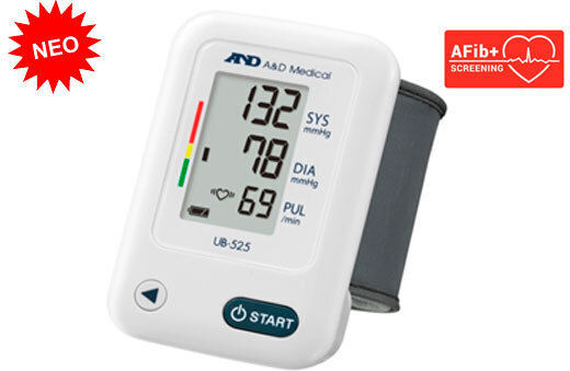 A&D UB-525 Ηλεκτρονικό Πιεσόμετρο Καρπού Ακριβείας με ανίχνευση Αρρυθμίας