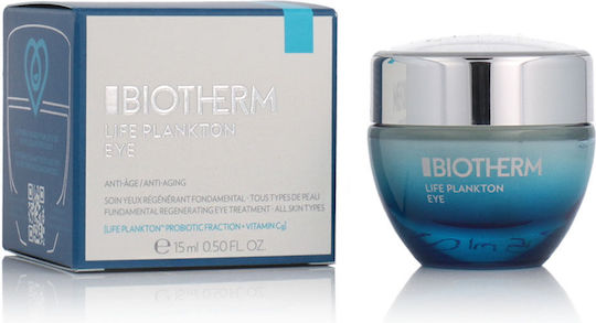 Biotherm Life Plankton Eye Cream Κρέμα Ματιών για Αντιγήρανση , Σύσφιξη , Μαύροι Κύκλοι , Σακούλες & Ενυδάτωση 15ml