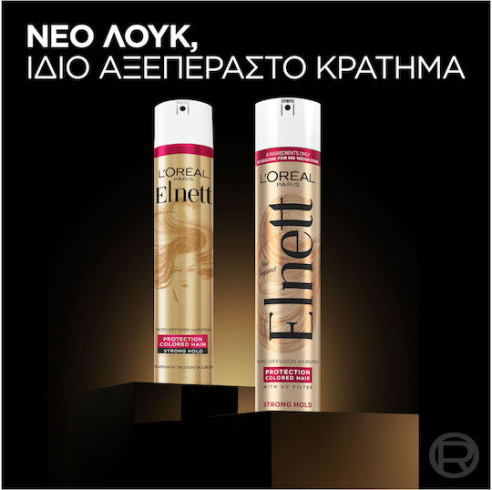 L'Oreal Paris Elnett Schutz Farbige Haarspray Für Leichtes Halten 200ml