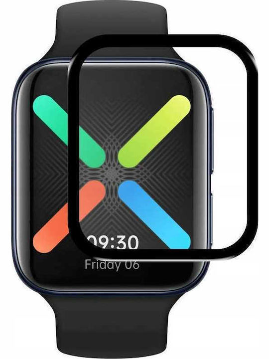 Sc Hybrid Glas Vollflächig Gehärtetes Glas Für Oppo Watch 2 42mm
