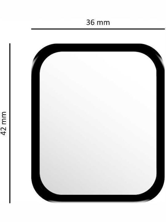 Sc Hybrid Glas Vollflächig Gehärtetes Glas Für Oppo Watch 2 42mm