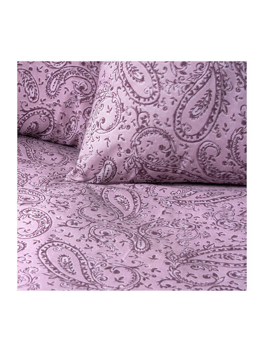 Beauty Home Duvet Set Single 160x240cm Aelia Art 12257 Lila 2pcs