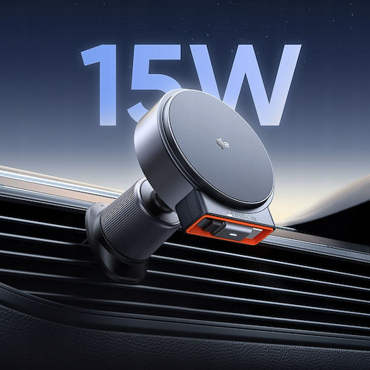 Mcdodo Auto Handyhalterung mit Magnet und Kabelloses Laden MagSafe Schwarz