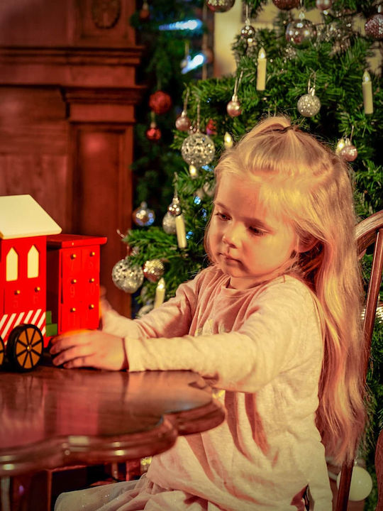 Cutie Muzicală Tren Calendar Advent Lemn