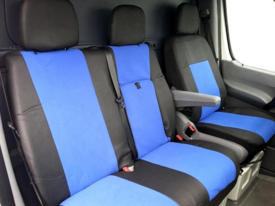 2+1 Upholstery Covers Front Seats Mercedes Sprinter Volkswagen Crafter 2 Colors