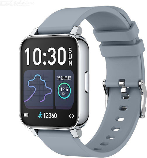 Hero Band FiT Aluminium Smartwatch with Heart Rate Monitor (Lunar Grey)