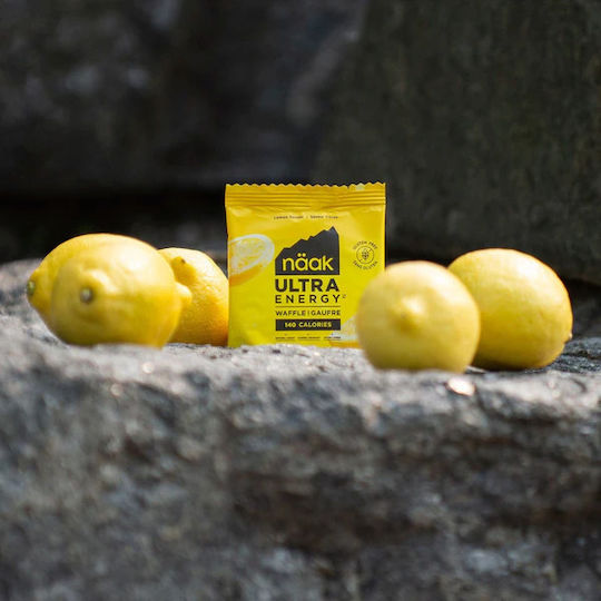 Naak Organic Waffle Lemon Gluten-free 19gr