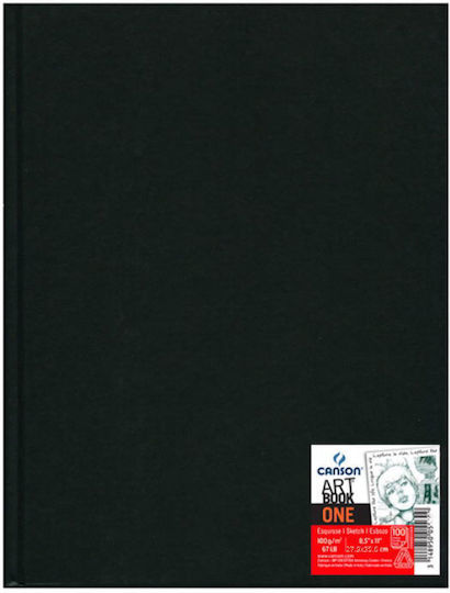 Canson Sketch Pad Sketchbook Art Book One 21.6x27.9cm 100 Sheets