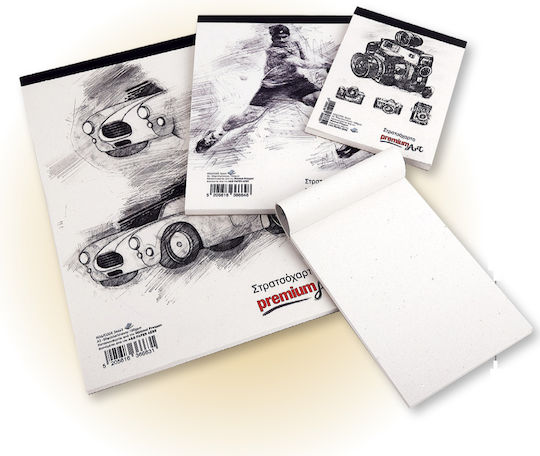 A&g Paper Sketch Pad Premium Art White A5 50 Sheets Woman 36665
