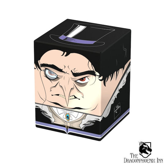 Squaroes Deck Box Dimensiune Standard Negru