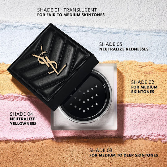 Ysl All Hours Hyper Loose Powder 02 Yellow 10gr