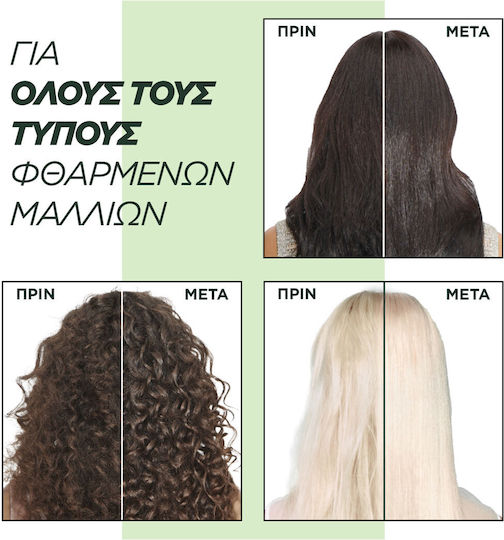 Promo Fructis Damage Eraser Σαμπουάν Επαναφορά Κερατίνης Μαλλιών 400ml & Damage Eraser Keratin Hair Bomb Μάσκα Επαναφορά Κερατίνης Μαλλιών 320