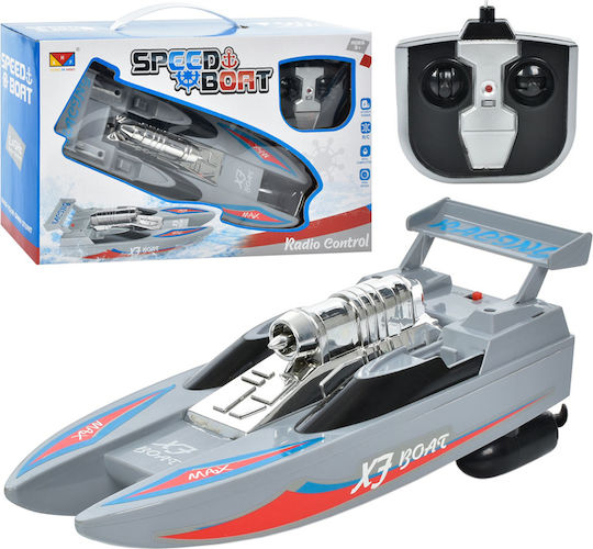 Gounaridis Toys Ferngesteuertes Schnellboot Blau