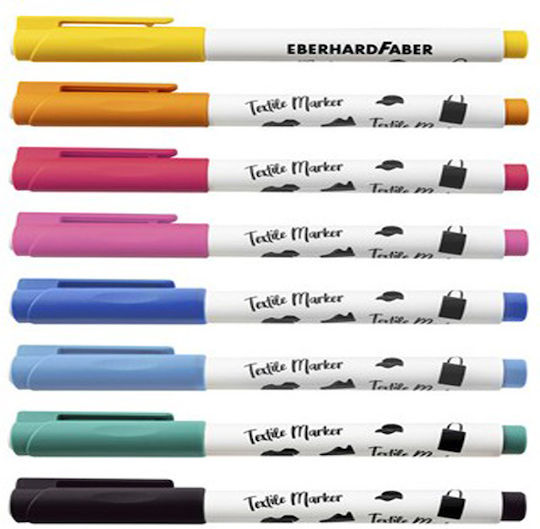 Eberhard Faber Set Marker Für Stoff 8Stück