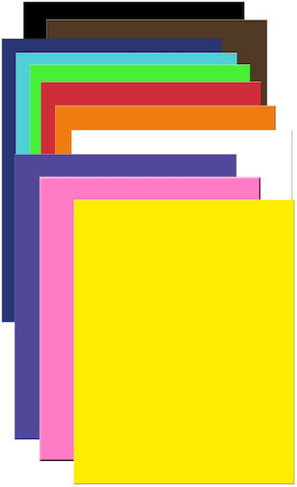 Justnote Karton 50x70cm. Weiß
