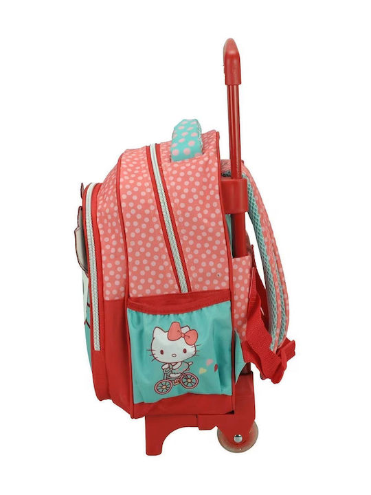 Gim Backpack School Bag Trolley Kindergarten Hello Kitty Sweetheart 12Liters