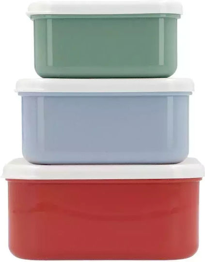 Tutete Plastik Kinder Lunchset 0.5Es Rot