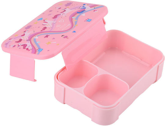 Estia Save The Aegean Plastic Kids' Food Container 0.9lt Rainbow Dreams x x 5cm