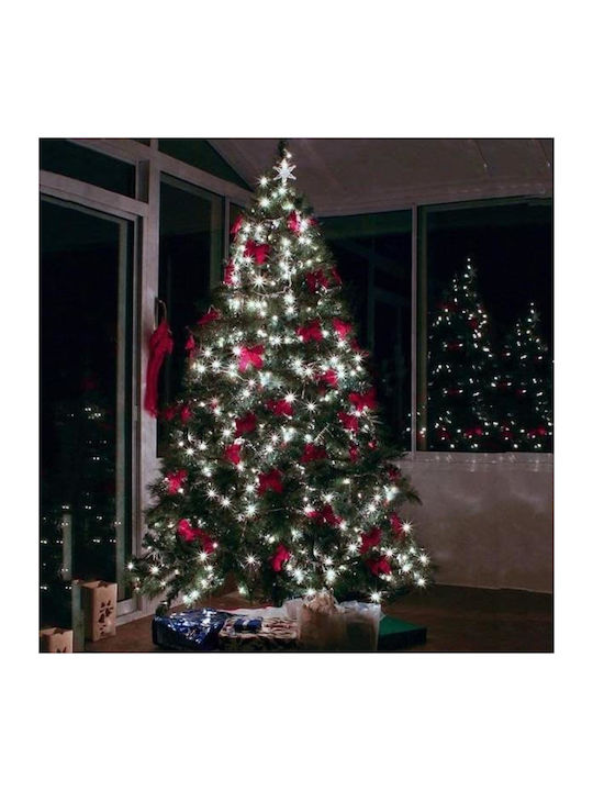 200 Lights LED 20m. White in String 1pcs