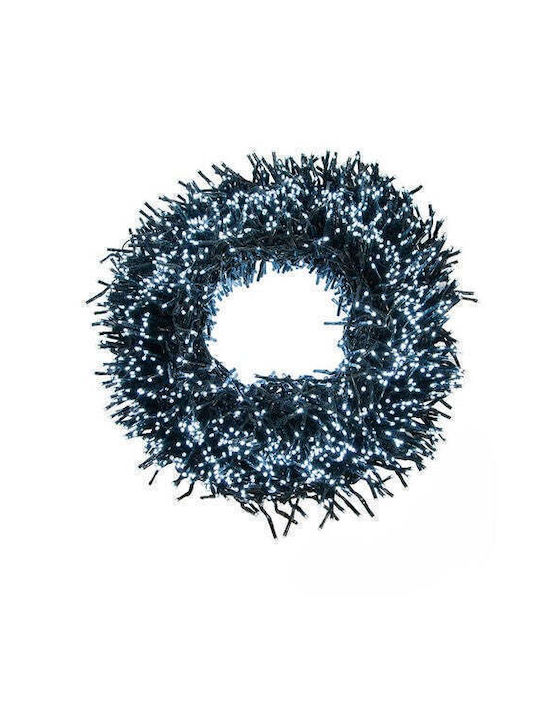 200 Lights LED 20m. White in String 1pcs