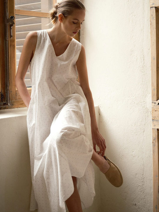 Καλοκαιρινό Maxi Φόρεμα White