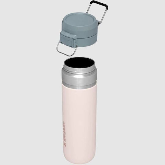 Stanley Go Quick Flip Bottle Thermos Stainless Steel BPA Free 700ml Rose