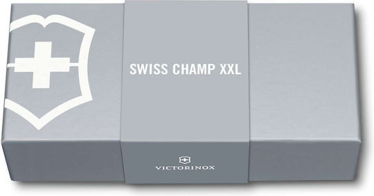 Victorinox Champ Швейцарско Армейско Ножче 73 Инструмента Червено