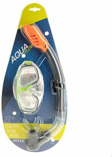 Intex Diving Mask with Snorkel Surf Rider Transparent Green