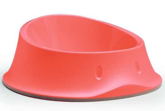 Stefanplast Chic Plastic Bowl Food & Water Slow Feeder for Dog & Cat 1lt in Green Color