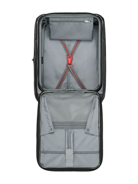 Wenger Carry-on Βαλίτσα Ταξιδίου Καμπίνας Σκληρή Μαύρη με 4 Ρόδες Ύψους 54εκ.