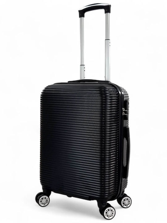 Твърд куфар за ръчен багаж 55x35x20 Flynow Fl0409c 37L Черен