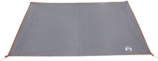 Vidaxl Waterproof Caravan Tent Gray Orange 300x240 Cm Ready for Your Adventures