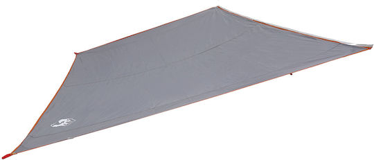 Vidaxl Waterproof Caravan Tent Gray Orange 300x240 Cm Ready for Your Adventures