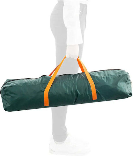 Muhler Σκηνή Camping Igloo Μπλε με Διπλό Πανί για 4 Άτομα 220x220x100εκ.